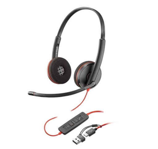 [112804] Auricular Cmic Poly Blackwire 3220 Usd-C (8X228A6)