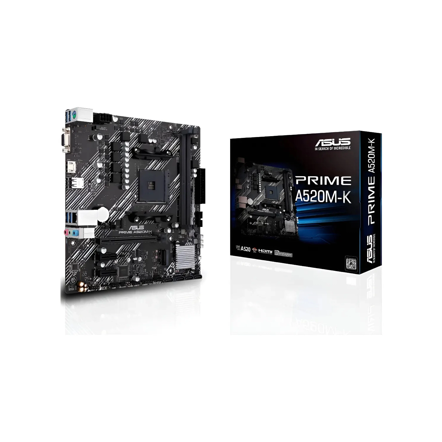 [112819] Motherboard Asus Prime A520M-K Am4 Ddr4