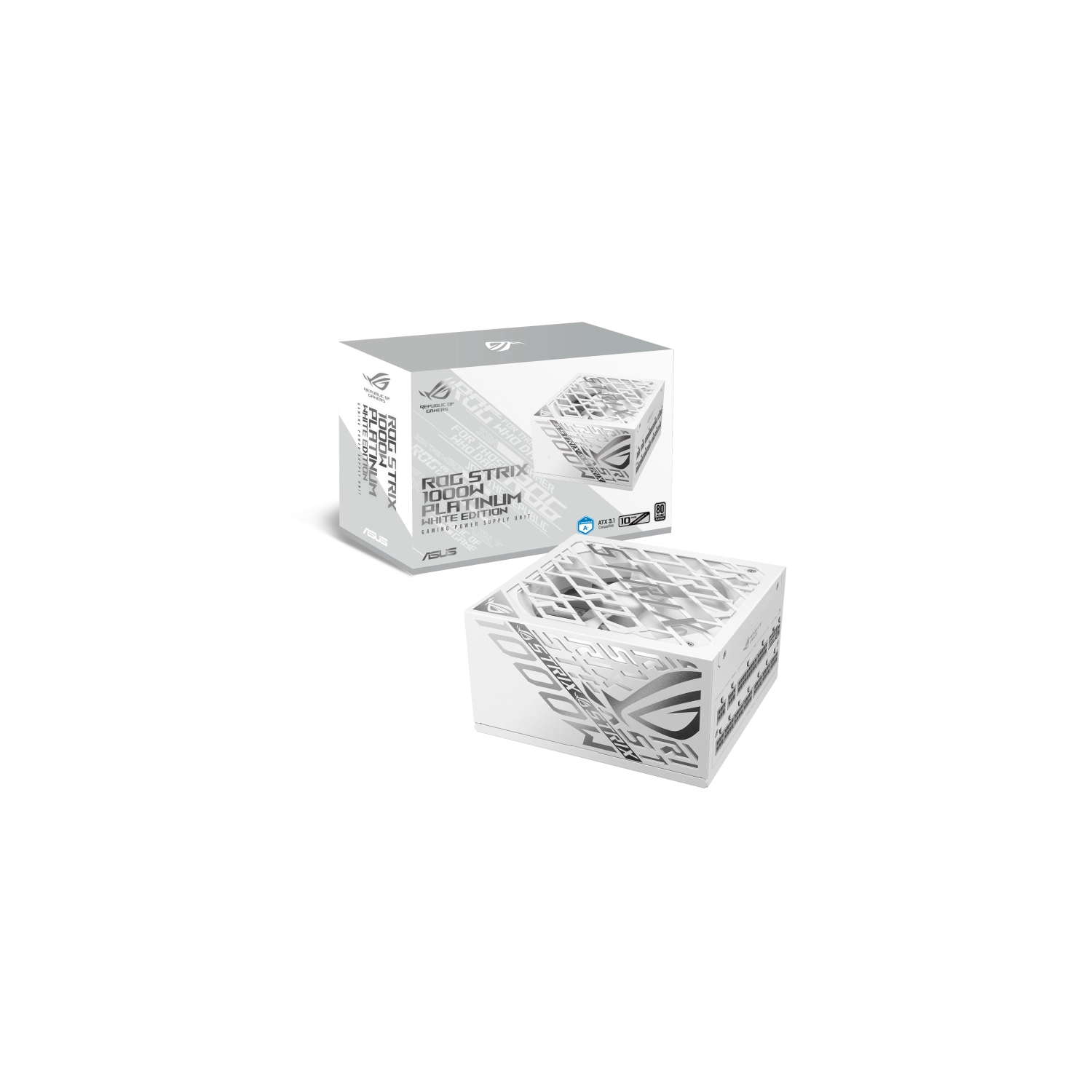 [112875] Fuente Asus Rog-Strix 1000W Platinum Gaming White