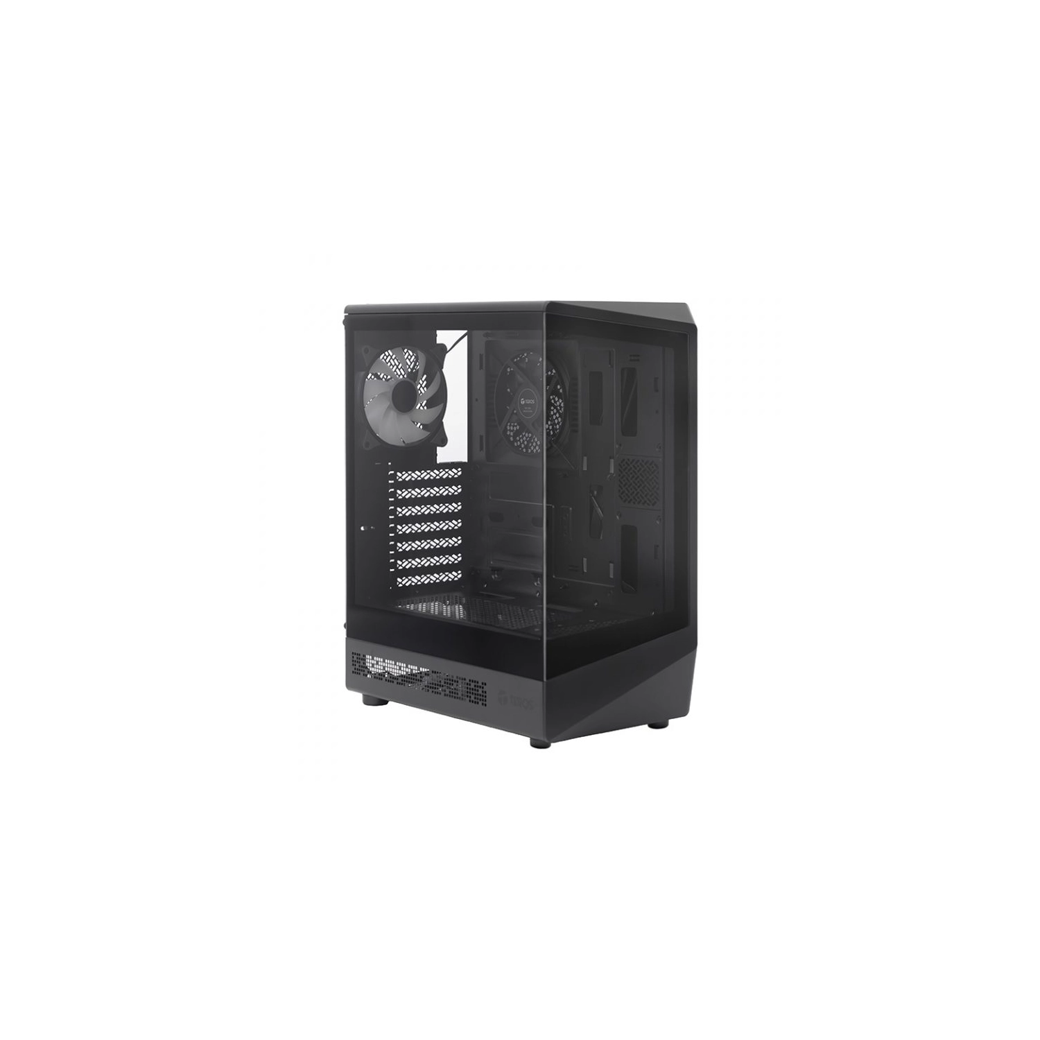 [112882] Gabinete Teros Te-1321G Gaming Mid Tower Tempered Glass X3 Fans Argb S/ Fuente