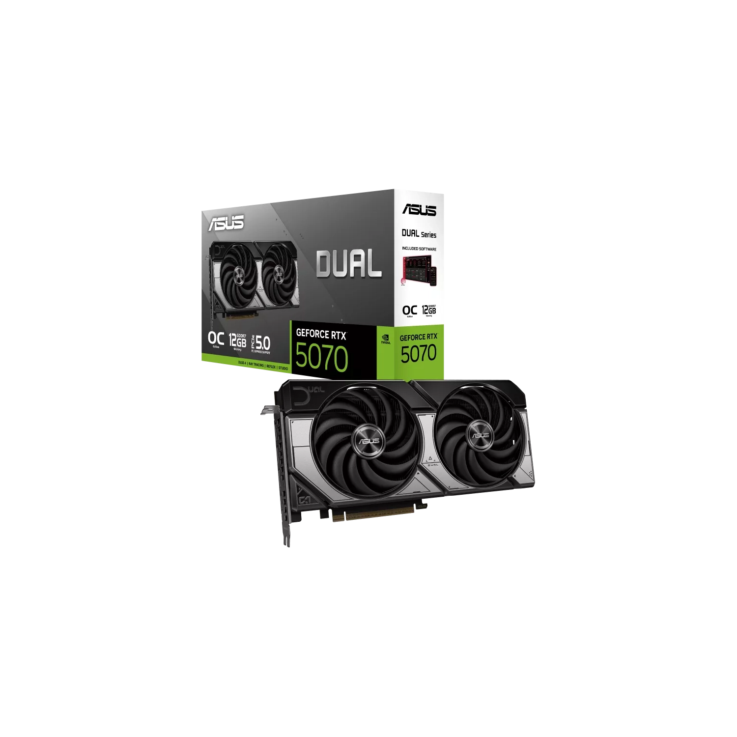 [112896] Placa de Video ASUS NVIDIA GeForce DUAL RTX5070 O12G GDDR7