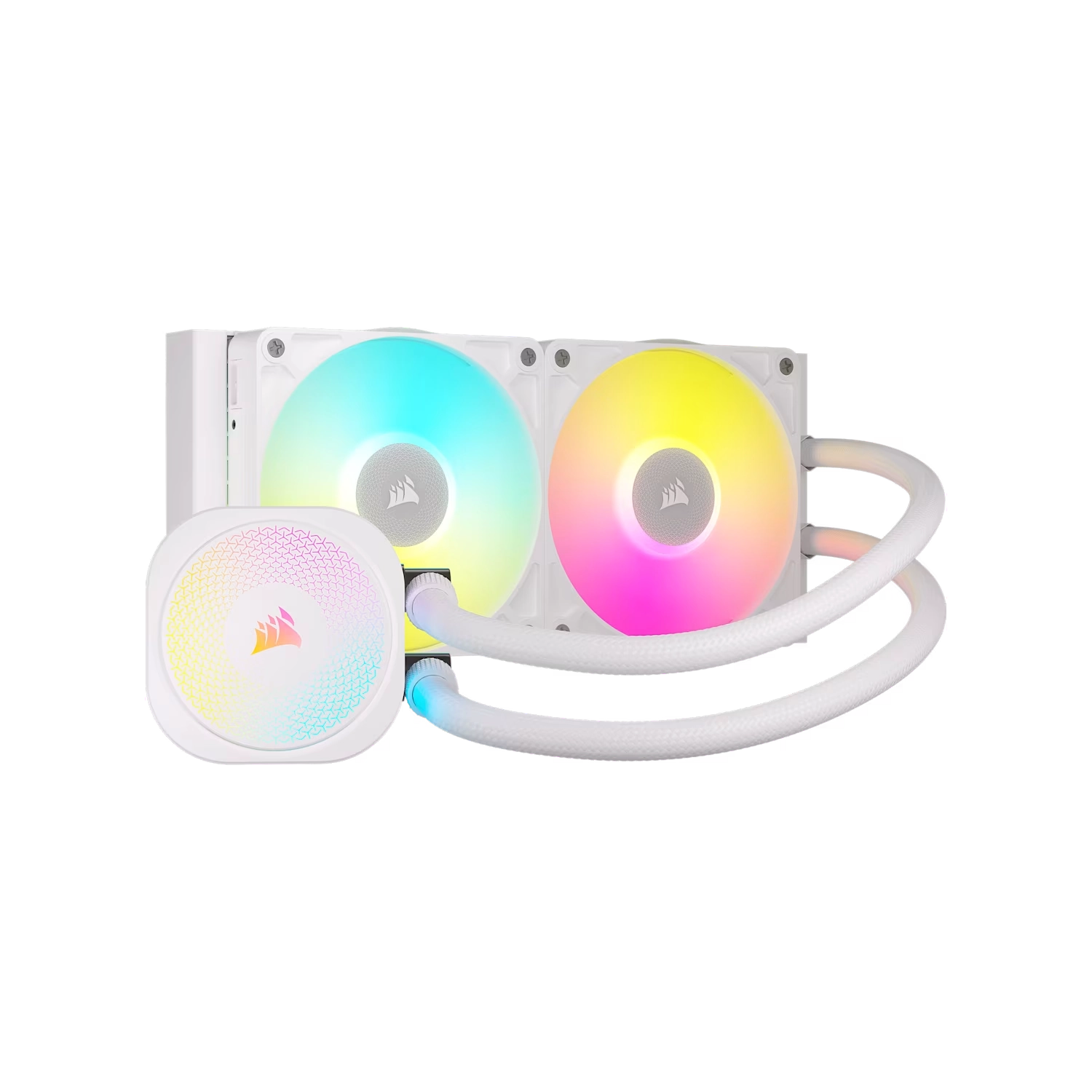 [112907] Liquid Cooler Corsair Icue Link Titan 240 Rx Rgb Blanco