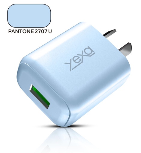 [113019] Only Adaptador-Cargador 220V Modo-018 4.8A – Rush – 1Usb – Only – Rosa/Celeste/Violeta/Verde