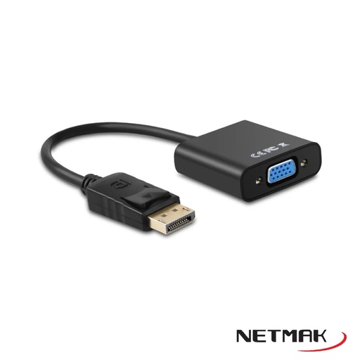 [113111] Netmak Nm-C105 Conversor Display Port A Vga Hembra