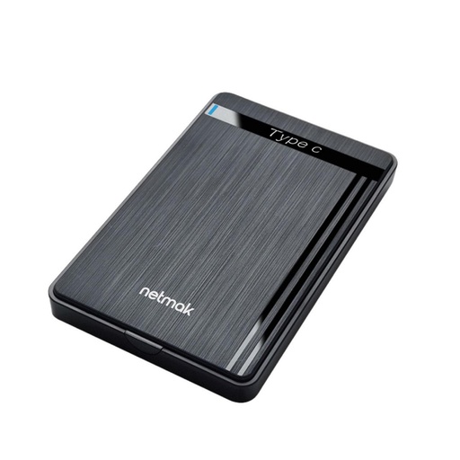 [113113] Netmak Nm-Case-C Carry Disk Externo Sata 2.5" Usb-C 3.1