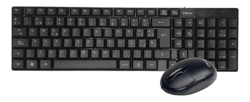 [113210] Dinax Combo Teclado + Mouse  Usb Dx-Ctm555 Largo 1.2M