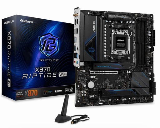 [113277] Mb (Am5) Asrock X870 Riptide Wifi Ddr5 (Mb-X870 Ripwifi) (90-Mxbpp0-A0Uayaz)