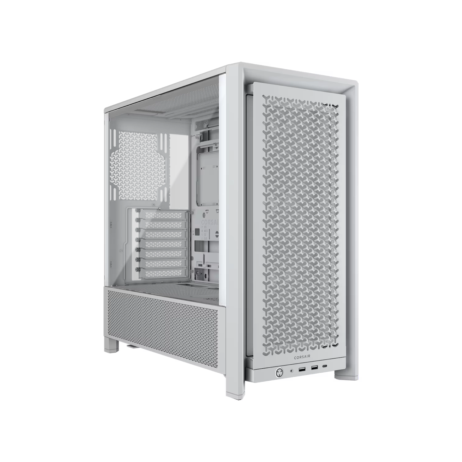 [113248] Gabinete Corsair Frame 4000D Rs Mid Tower Blanco