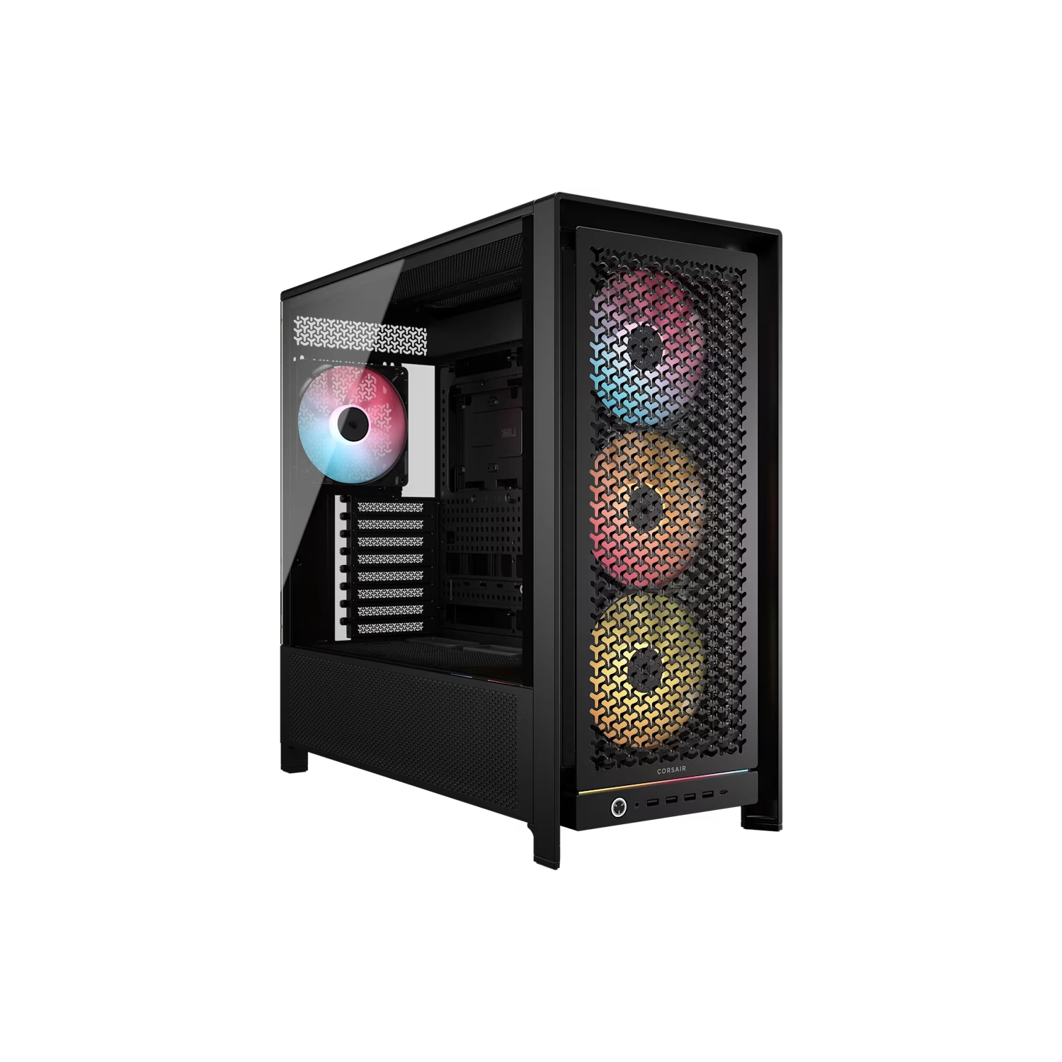 [113255] Gabinete Corsair Frame 5000D Rs Argb Mid Tower Aire Elevado Negro