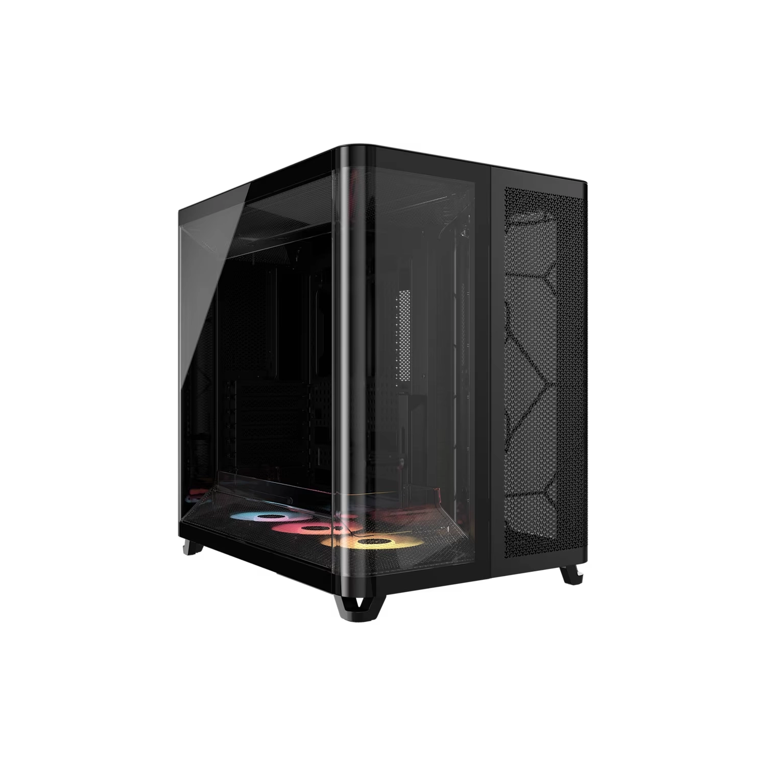 [113331] Gabinete Corsair Argb Air 5400 Rs-R Mid Tower Con Triple Cámara Negro
