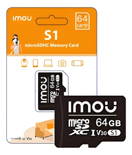 [113357] Imou Tarjeta De Memoria  Microsd Sdhc S1 C10 Interior 64Gb