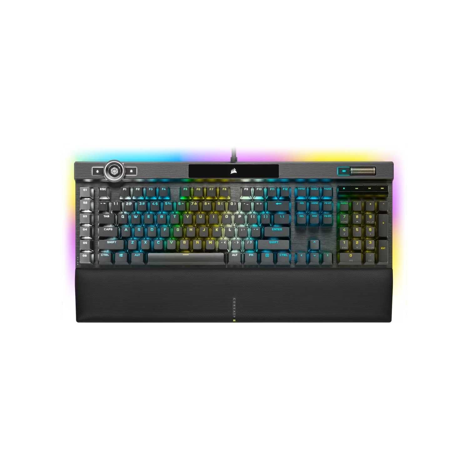 [113382] Teclado Gamer Corsair K100 Rgb - Cherry Mx Speed Negro