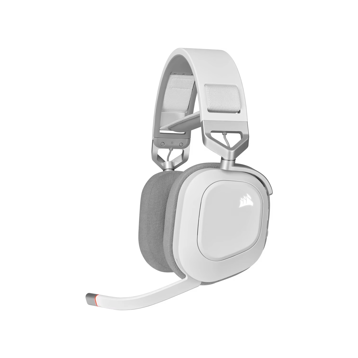 [113409] Auriculares Gaming Corsair Hs80 Rgb Wireless Con Audio Espacial - Blanco