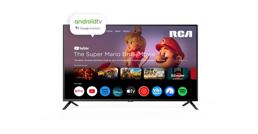 [113515] Tv Led 4K 65 Rca C65And-F - Uhd Netflix Youtube Disney Android Tv