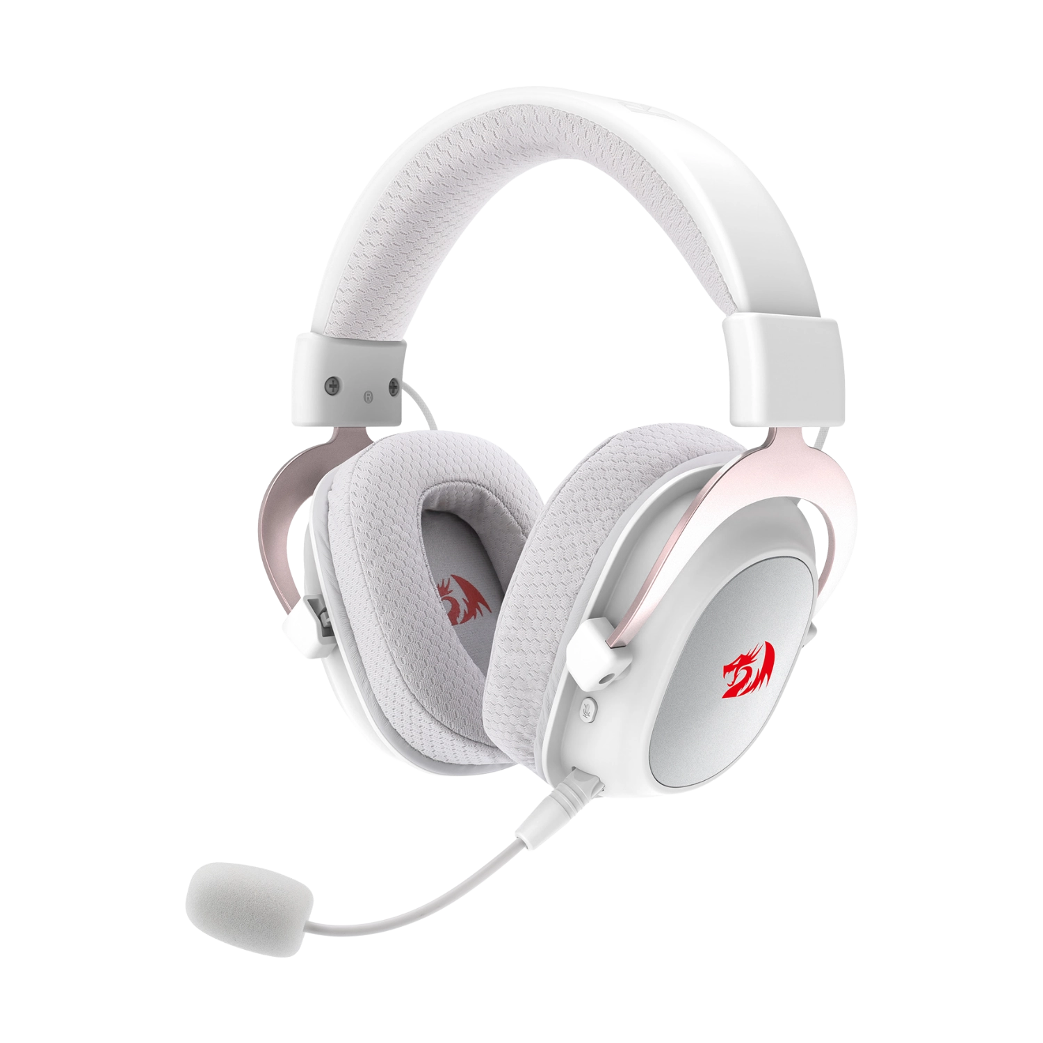 [113529] Auricular Inalámbrico Redragon Zeus Pro H510 Blanc
