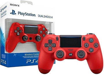 [113565] Joystick Sony Ps4 Playstation 4 Bluetooth Incluye Cable Micro Usb Rojo Réplica
