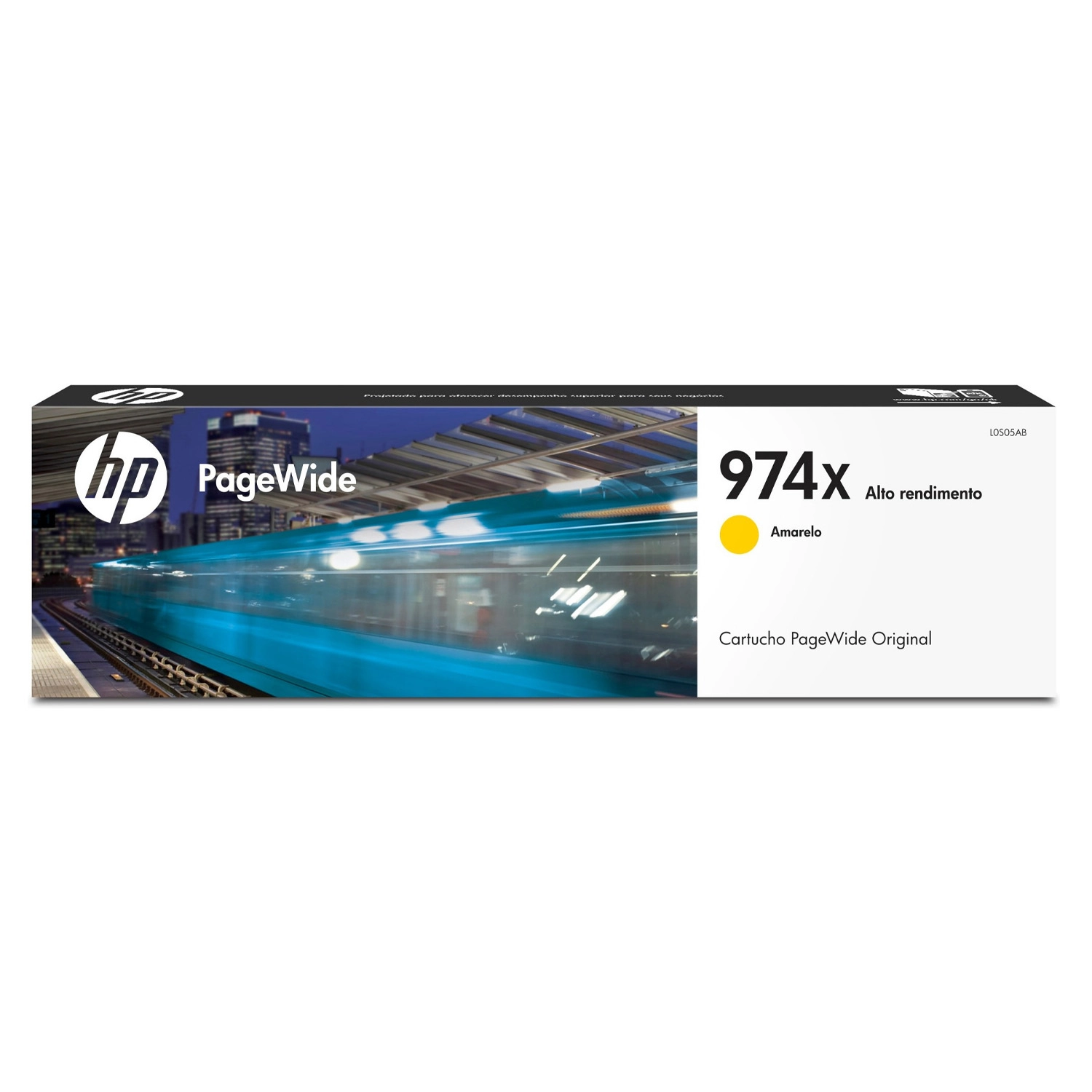 [113662] Cartucho De Tinta Hp 974Xl Amarillo Alto Rendimiento