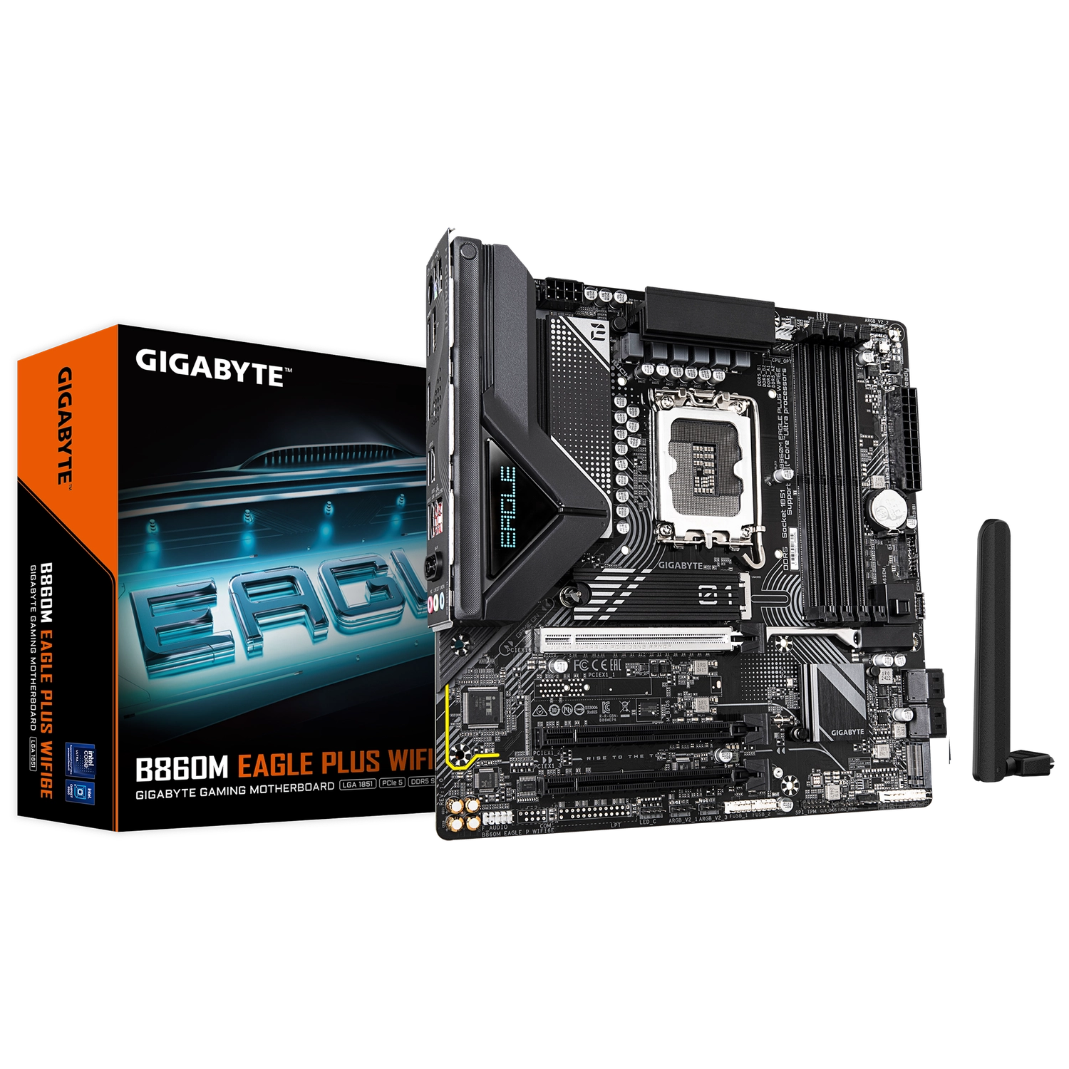 [113671] Motherboard Gigabyte B860M Eagle Plus Wifi6E Lga1851 Ddr5
