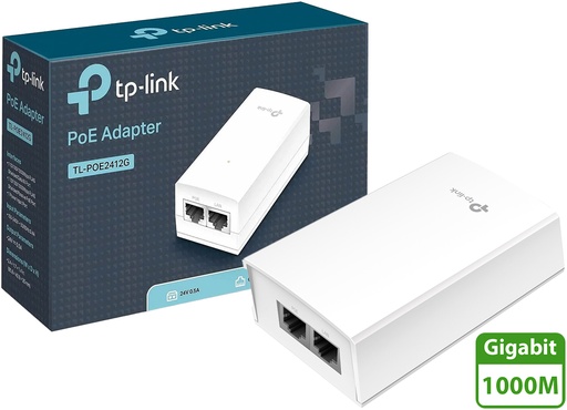 [113678] ADAPTADOR POE 48V 0.5A 24W 2 GIGABIT TP-LINK POE4824G