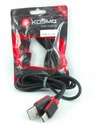 Cable USB TIPO C Kosmo BOLSITA - 1mts. - 3A - COLOR BLANCO