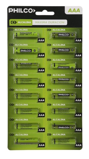 [113699] Blister De Pilas Alcalina Philco Aa X16 Unidades 15V (94Lr06P16C1Api)