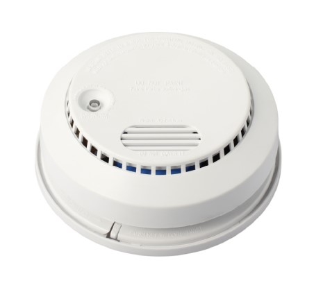 [113726] Detector De Humo -Autonomo Para Aplicar  - Funciona Con Pila 9V