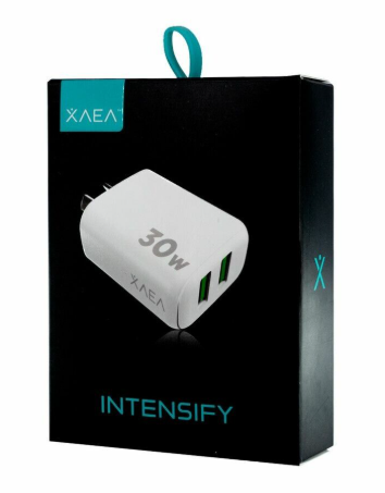 [113732] Cargador 220V Modo-A015 Intensify – 2Usb + Cable V8 – Xaea