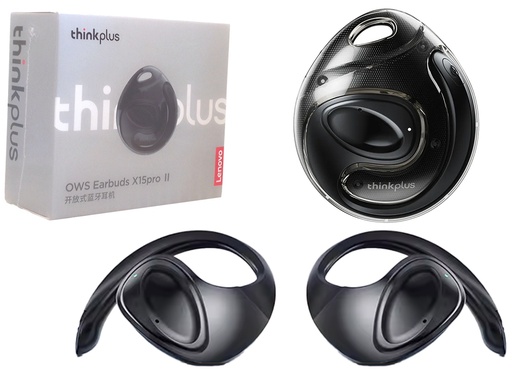 Lenovo Auricular orejera x15 pro II Bateria Recargable Bluetooth BT 5.4