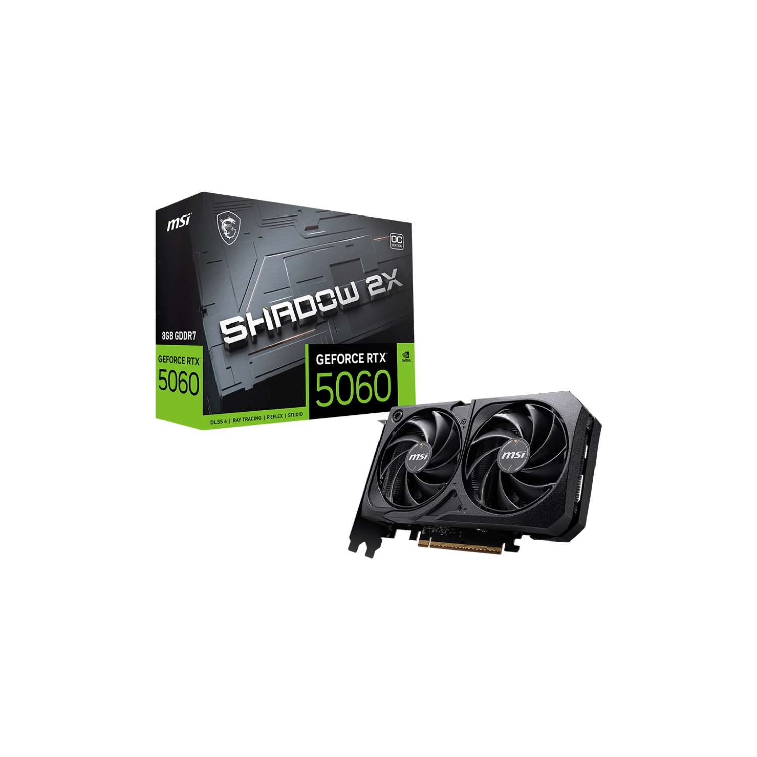 [951384] Placa Msi  Nvidia Geforce Rtx 5060 8G Shadow 2X Oc