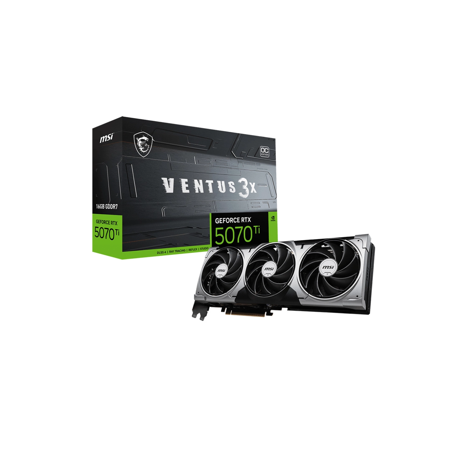 [951388] Placa Msi Nvidia Geforce Rtx 5070 Ti 16G Ventus 3X Oc