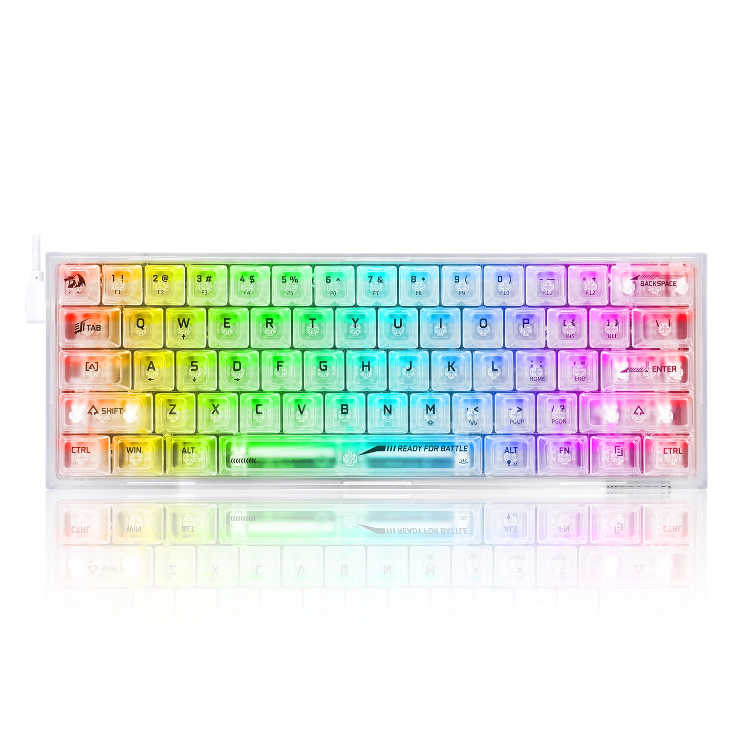 [951456] Teclado Redragon Fizz Rgb K617Ct
