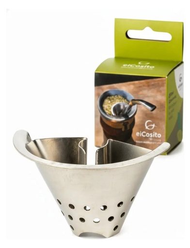 [951484] Cosito Del Mate Para Cebar Yerba , Rinde Mas Acero Inox.