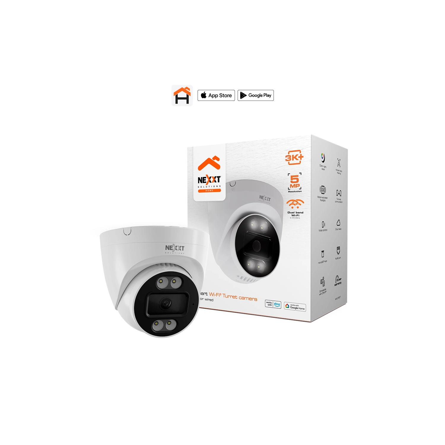 [951497] Camara Nexxt  Inteligente Turret Wifi