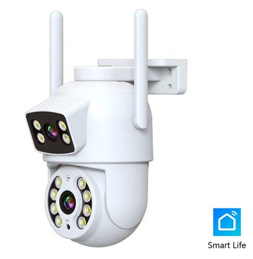 [951596] Pronext Camara Wifi Exterior Movimiento Alarma Ip Sdual Ex20 Camara Ip N 2 Camaras 3Mp