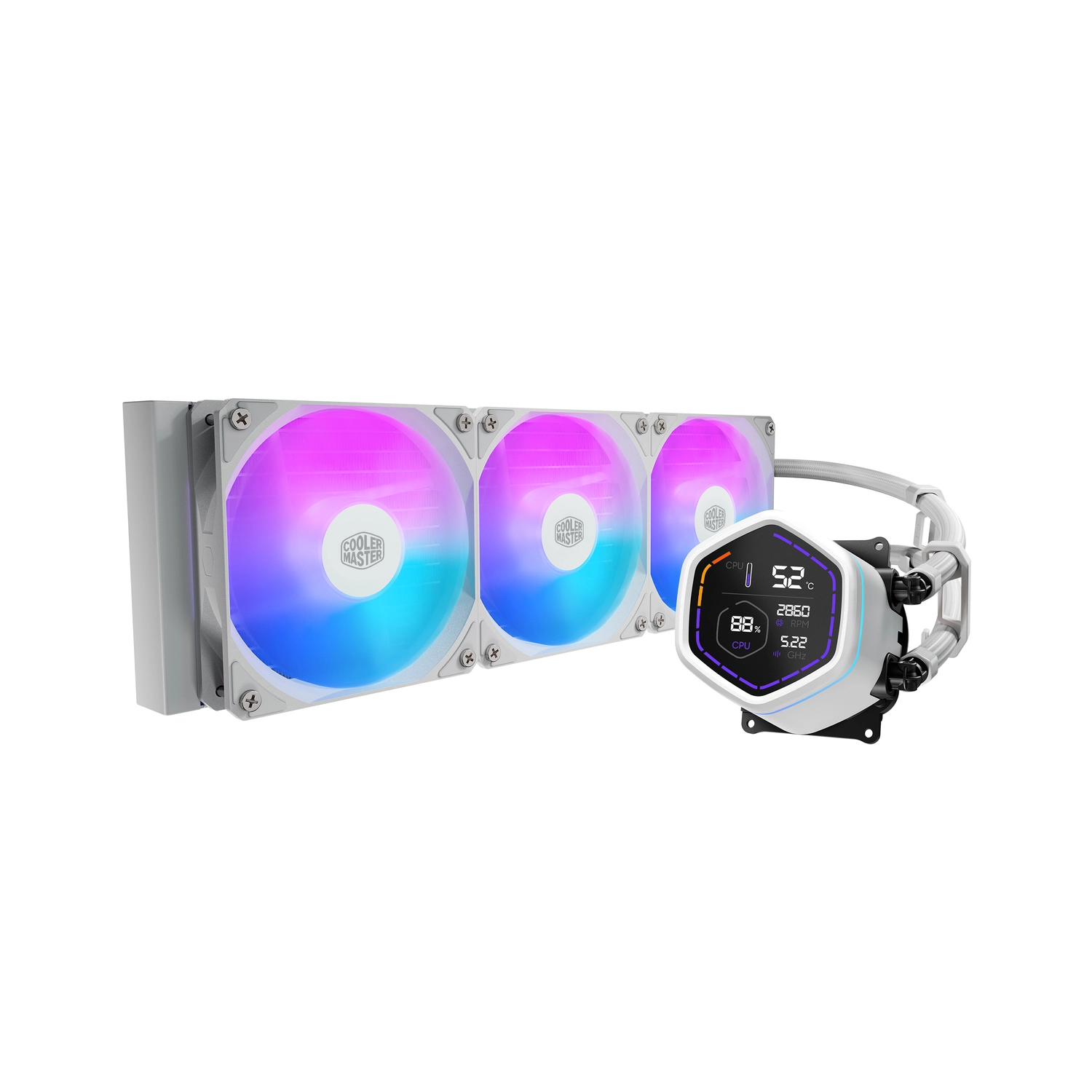 [951629] Water Cooler Cooler Master Ml Core Nex 360 White A