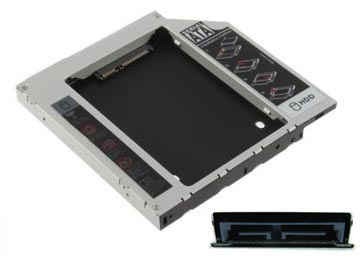 [2783] Caddy Disk TP-4435 Secundario Lectora SATA 12.7mm Slim a Disco SATA 2.5