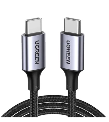 [951683] Ugreen Us261 Cable Usb Tipo C A Usb Tipo C Pd 60W Carga Rapida 3A Largo 1Mt