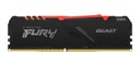 KINGSTON FURY BEAST - MEMORIA RAM 16GB RGB DDR4 3200MHZ