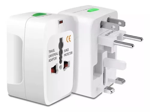 [2775] Adaptador Universal Multi Enchufe Mundial Viajes 110V-220V