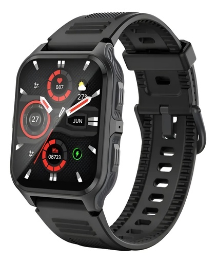 [9128] Colmi Smartwatch P73 1.9" Cardiaco Sueño Oxigeno En Sangre Contesta Llamadas Ip68 Bluetooth 5.1 Negro