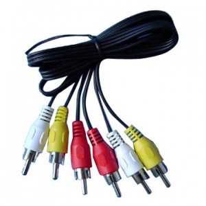 [173] Cable B329 Megalite 3 Rca A 3 Rca Audio Video 1.5 Mts.
