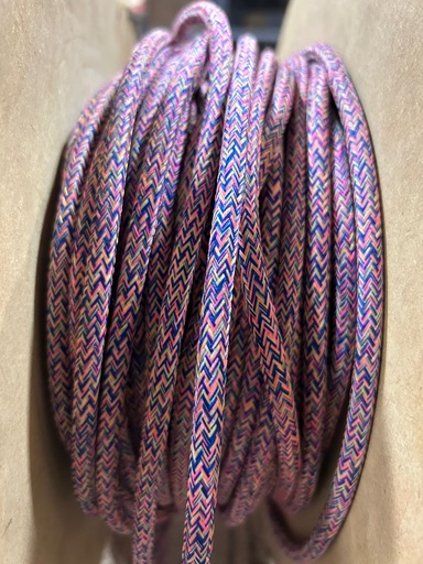 [223] Cable Textil Ct16 - Rosa + Colores