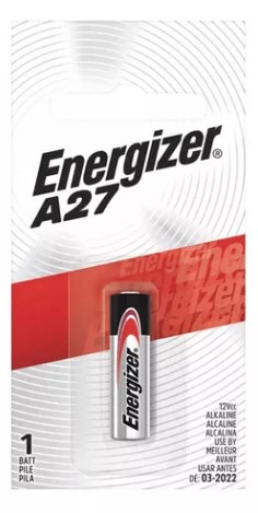 [3699] Energizer Pila A27 27A P27 12V Blister X1