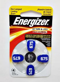 [492] Energizer Pila De Audiologia Az675-Dpa4 Blister P675 X 4U