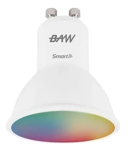 [3996] BAW GU10TY7105 - DICROICA LED SMART 7W 220V GU10 2700-6500K + RGB WIFI (7105)