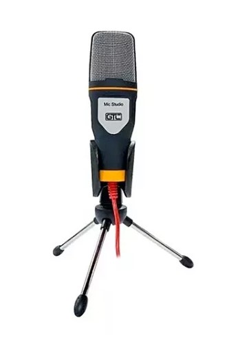 [7767] Gtc Mic-001 Microfono Streaming Tripode Desmontable Studio