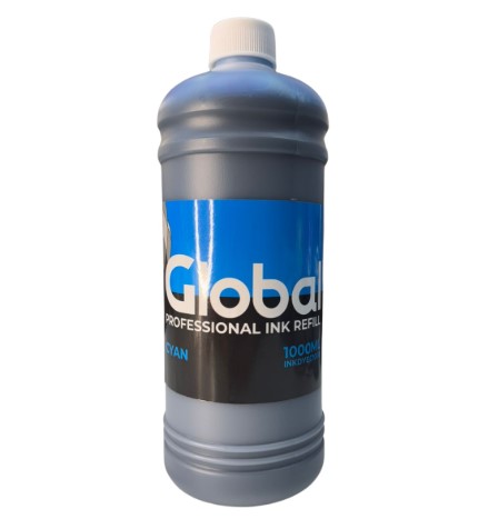 [668] Global Tinta Premium Sublimacion Cyan Botella 250 Cm3