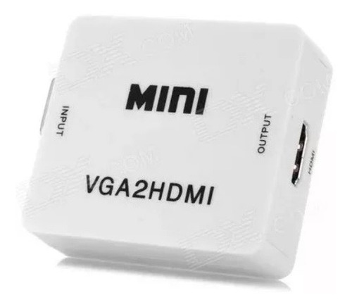 [32] Jahro Jh-001B Adaptador Convertidor De Señal Vga In A Hdmi Out