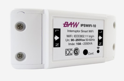 [4136] BAW IPSWIFI-10 INTERRUPTOR SMART WIFI 10A