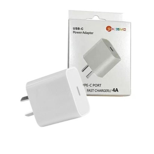 [274] Kosmo Cargador Usb Tipo C Carga Rápida 5V 4A 